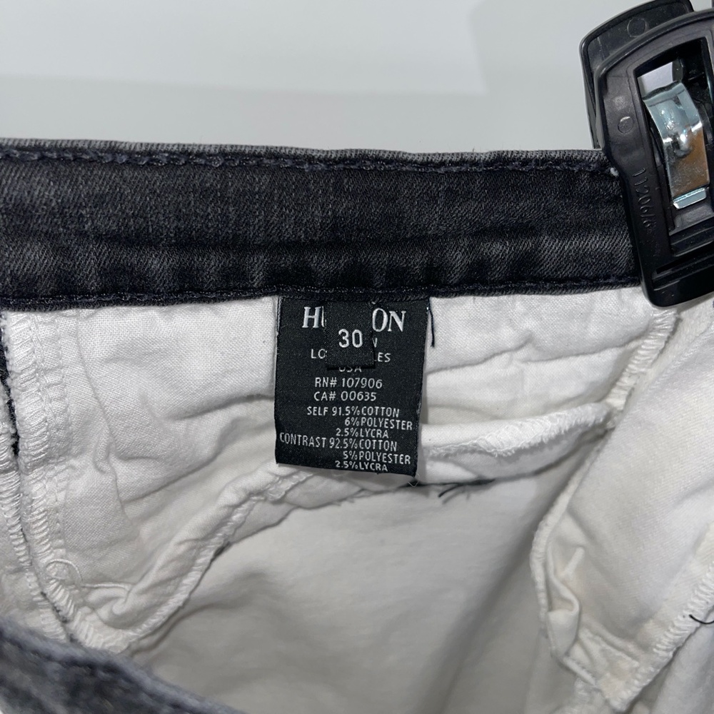 Hudson Chelsea Retreat Colorblock‎ Super Skinny Jeans Size 30 - Picture 12 of 13